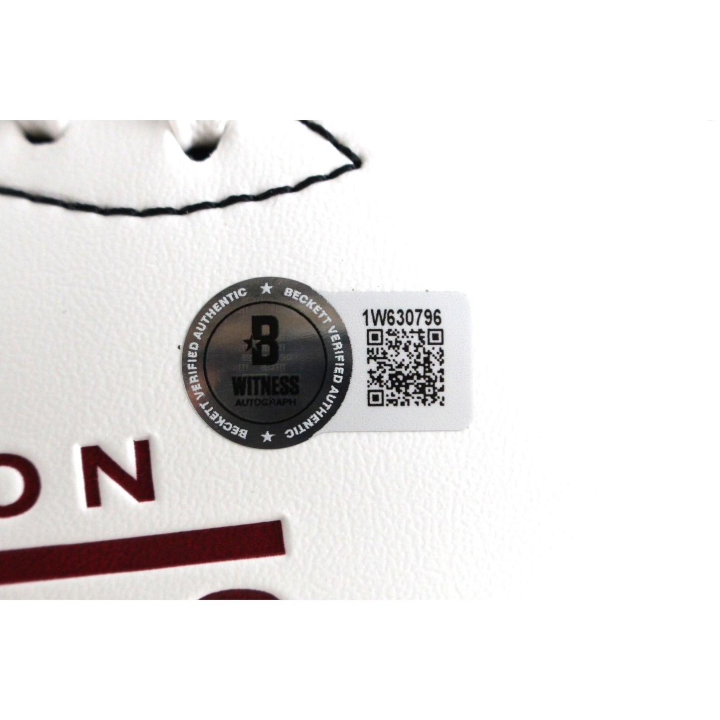 Frankie Luvu Autographed Washington Commanders Logo Football