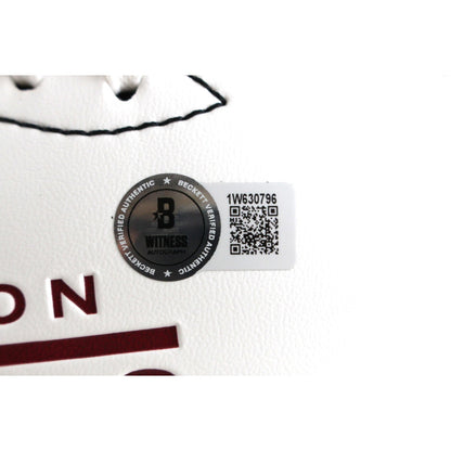 Frankie Luvu Autographed Washington Commanders Logo Football