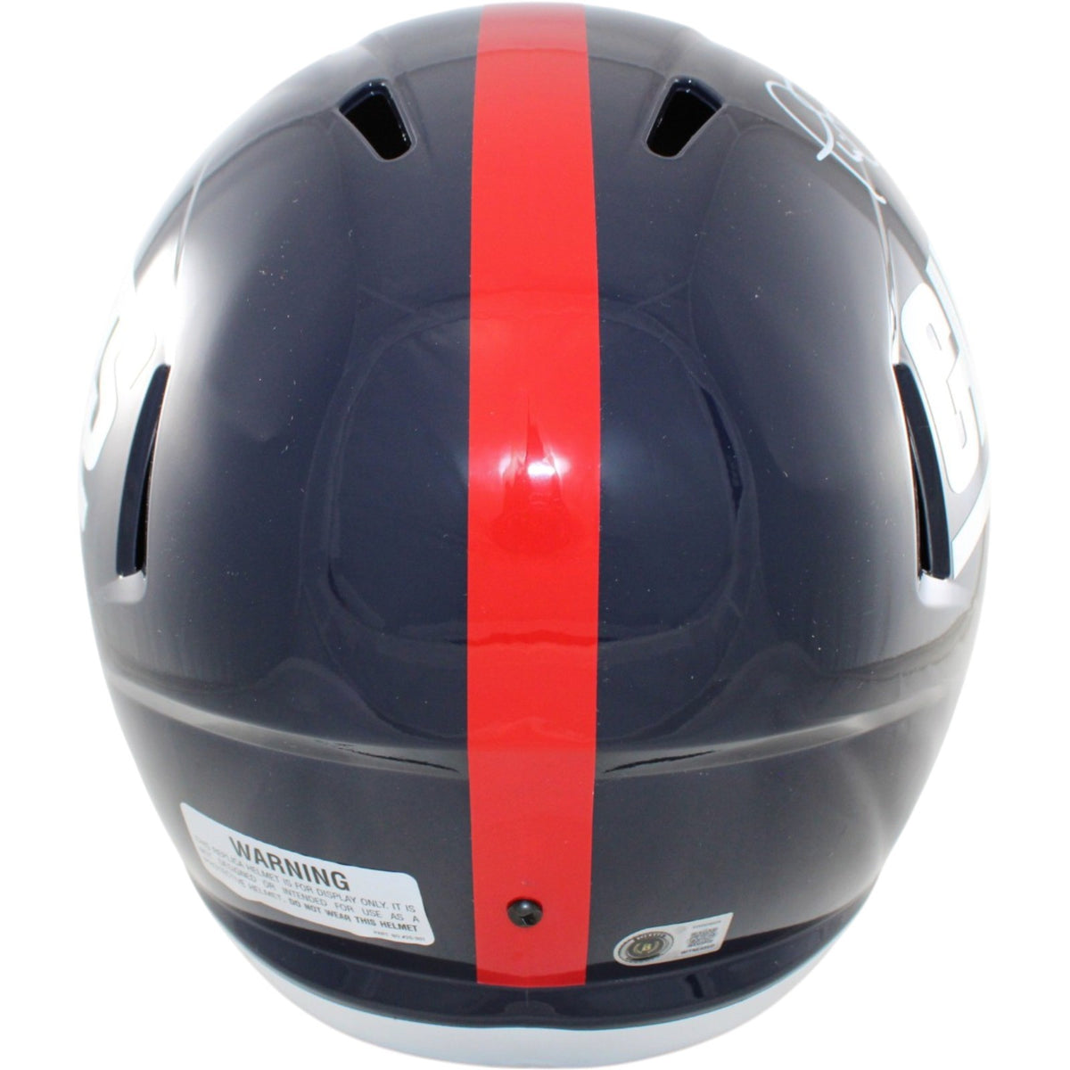 Phil Simms Signed New York Giants Full Size Color Rush Helmet