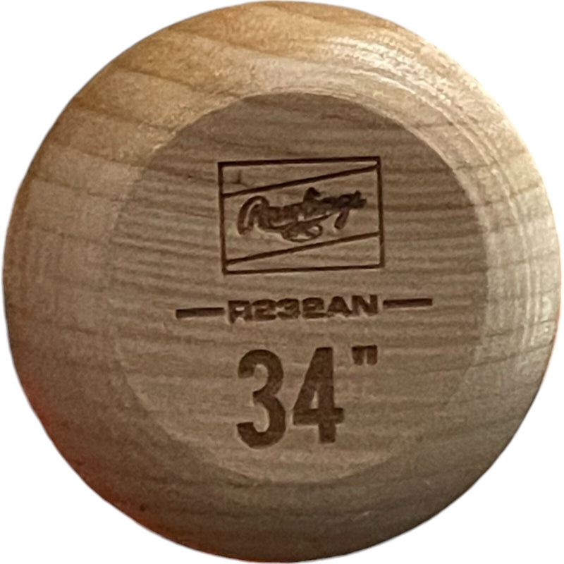 Todd Helton Autographed Colorado Rockies Blonde Baseball Bat (HOF Inscription)