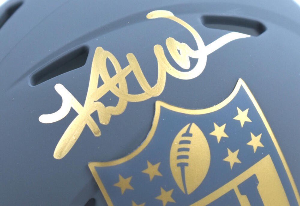 Kurt Warner Signed NFL Riddell Slate Speed Mini Helmet