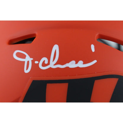 Ja'Marr Chase Cincinnati Bengals Autographed Rave Mini Helmet