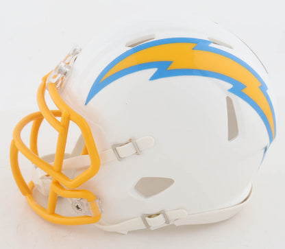 Tuli Tuipulotu Autographed Los Angeles Chargers Mini Helmet