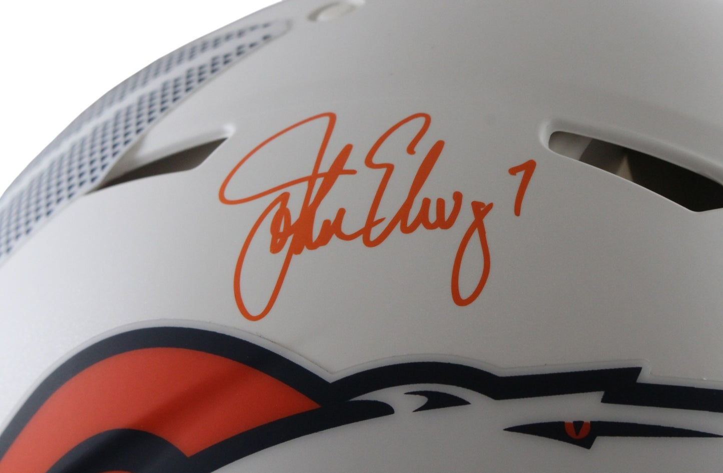 John Elway Signed Denver Broncos Authentic 2024 Alternate Full Size Helmet
