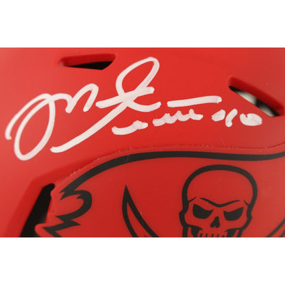Mike Alstott Tampa Bay Buccaneers Autographed Rave Mini Helmet