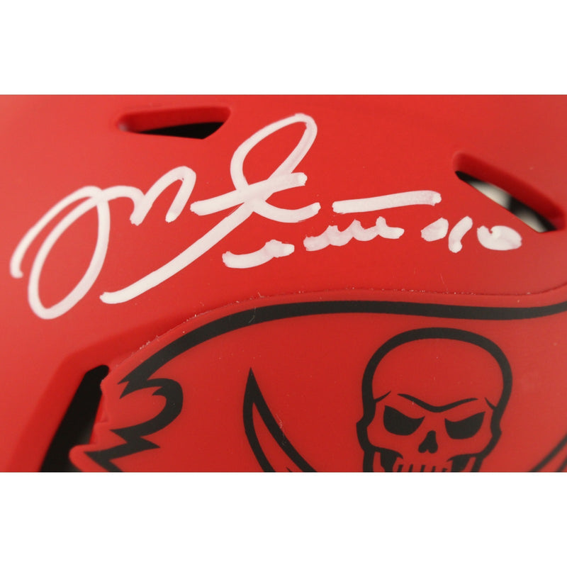 Mike Alstott Tampa Bay Buccaneers Autographed Rave Mini Helmet