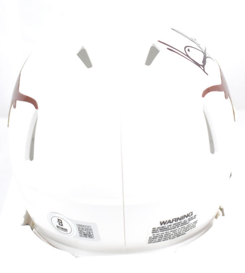 Vince Young Signed Texas Longhorns Black Speed Mini Helmet