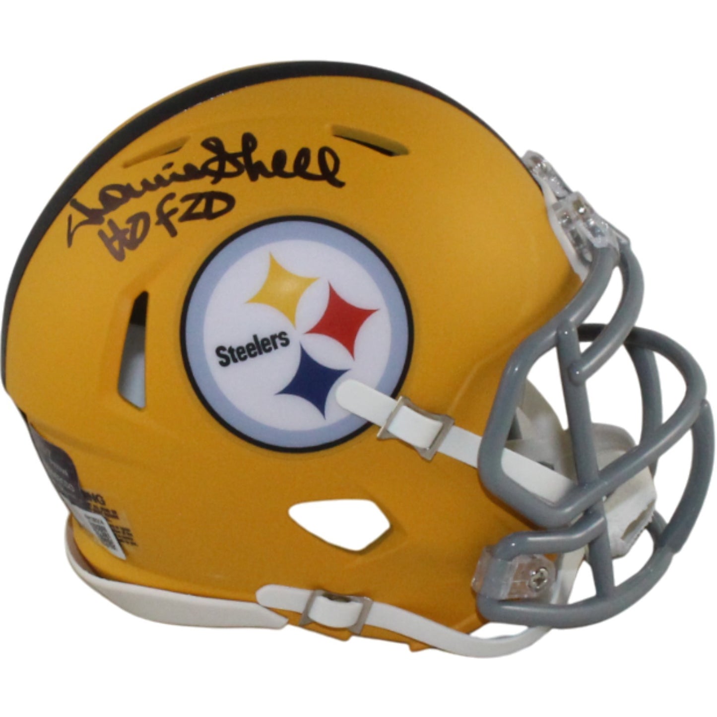 Donnie Shell Pittsburgh Steelers Autographed 2025 Alternate Mini Helmet HOF