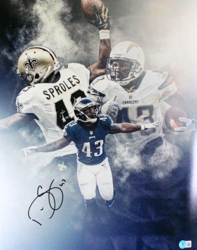Darren Sproles Signed 16x20 Collage Photo