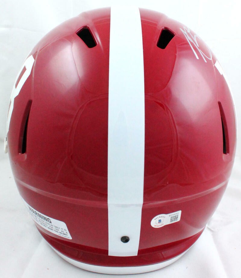 Bryce Young Autographed Alabama Crimson Tide Full Size Speed Helmet