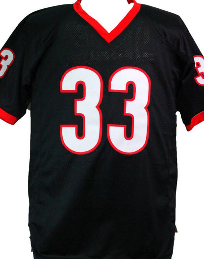 Terrell Davis Autographed Georgia Bulldogs Custom Jersey