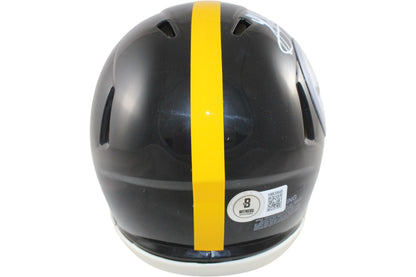 Jack Sawyer Pittsburgh Steelers Signed Mini Helmet (Beckett Witnessed)