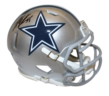 Leighton Vander Esch Signed Dallas Cowboys Speed Mini Helmet