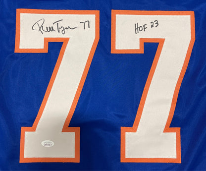 Pierre Turgeon New York Islanders Signed Custom Jersey (HOF 23) - JSA