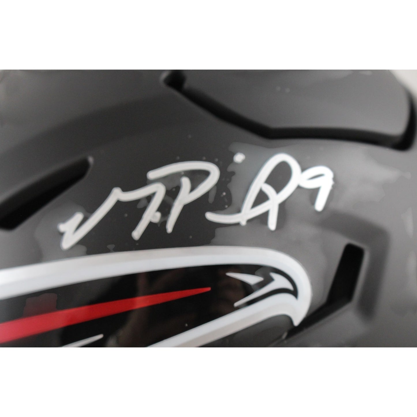 Michael Penix Autographed Atlanta Falcons Mid-Size Midi Helmet