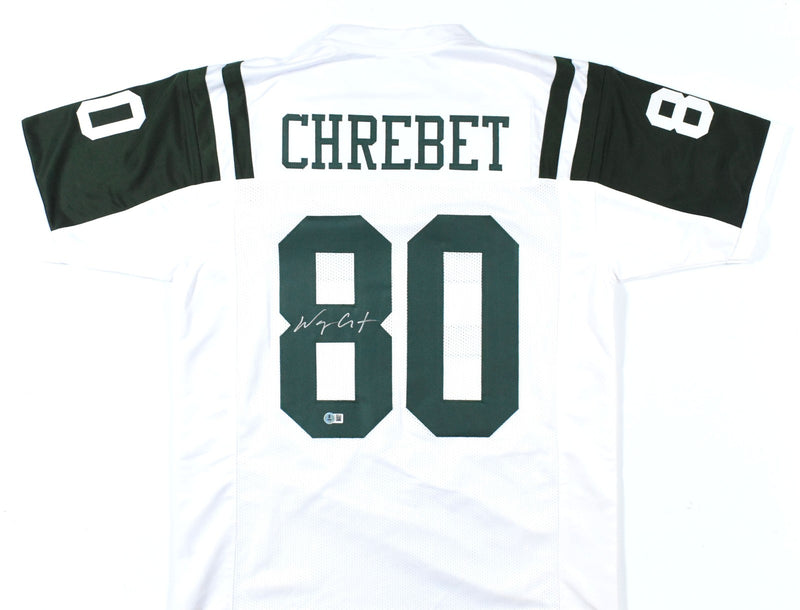 Wayne Chrebet Autographed New York Jets White Custom Jersey