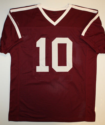 Sean Porter Signed Maroon Custom Jersey