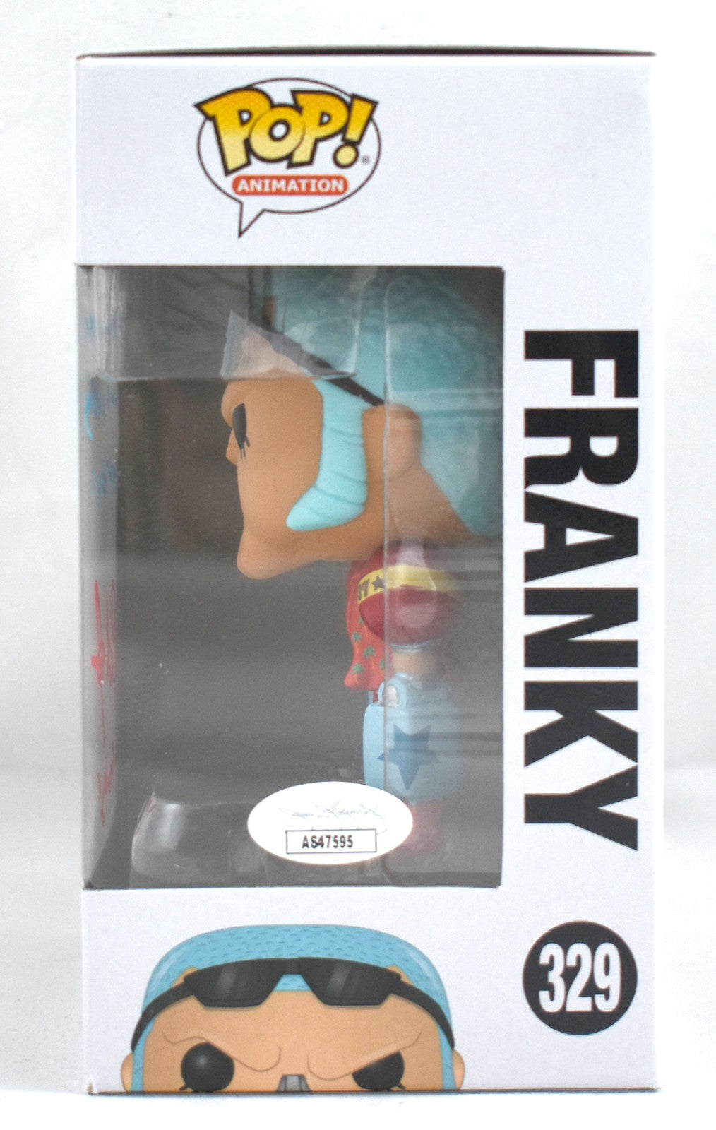 Patrick Seitz Signed One Piece Franky Funko Pop #329