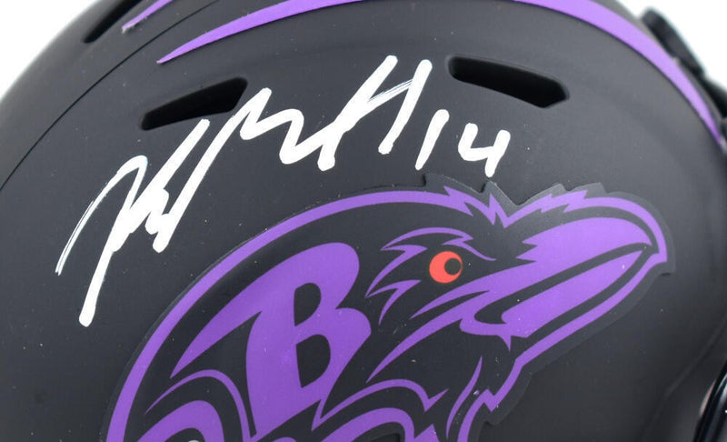 Kyle Hamilton Signed Baltimore Ravens Eclipse Mini Helmet