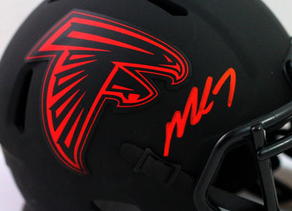 Michael Vick Autographed Atlanta Falcons Eclipse Mini Helmet