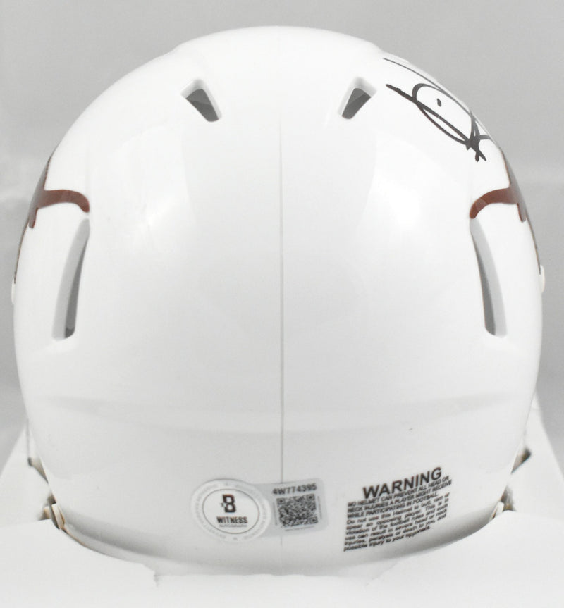 Vince Young Autographed Texas Longhorns Speed Mini Helmet