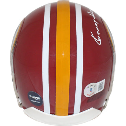 Kenny Houston Signed Washington Redskins Throwback Mini Helmet