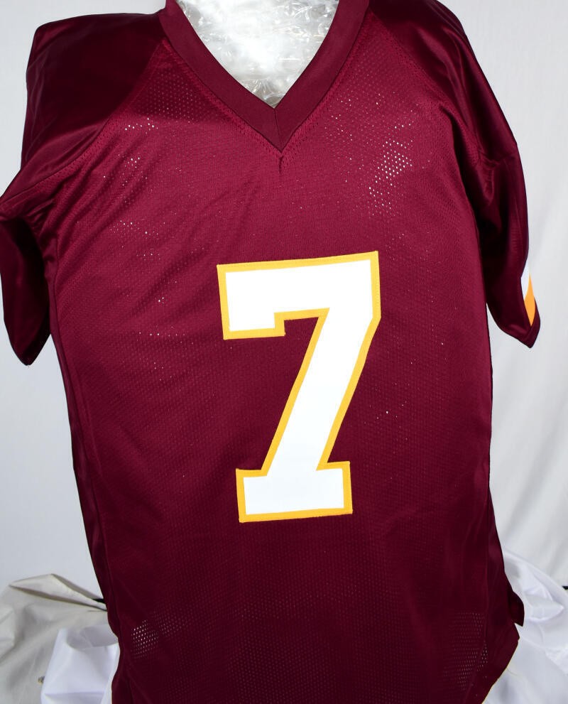 Joe Theismann Signed Washington Maroon Custom Jersey - '83 MVP