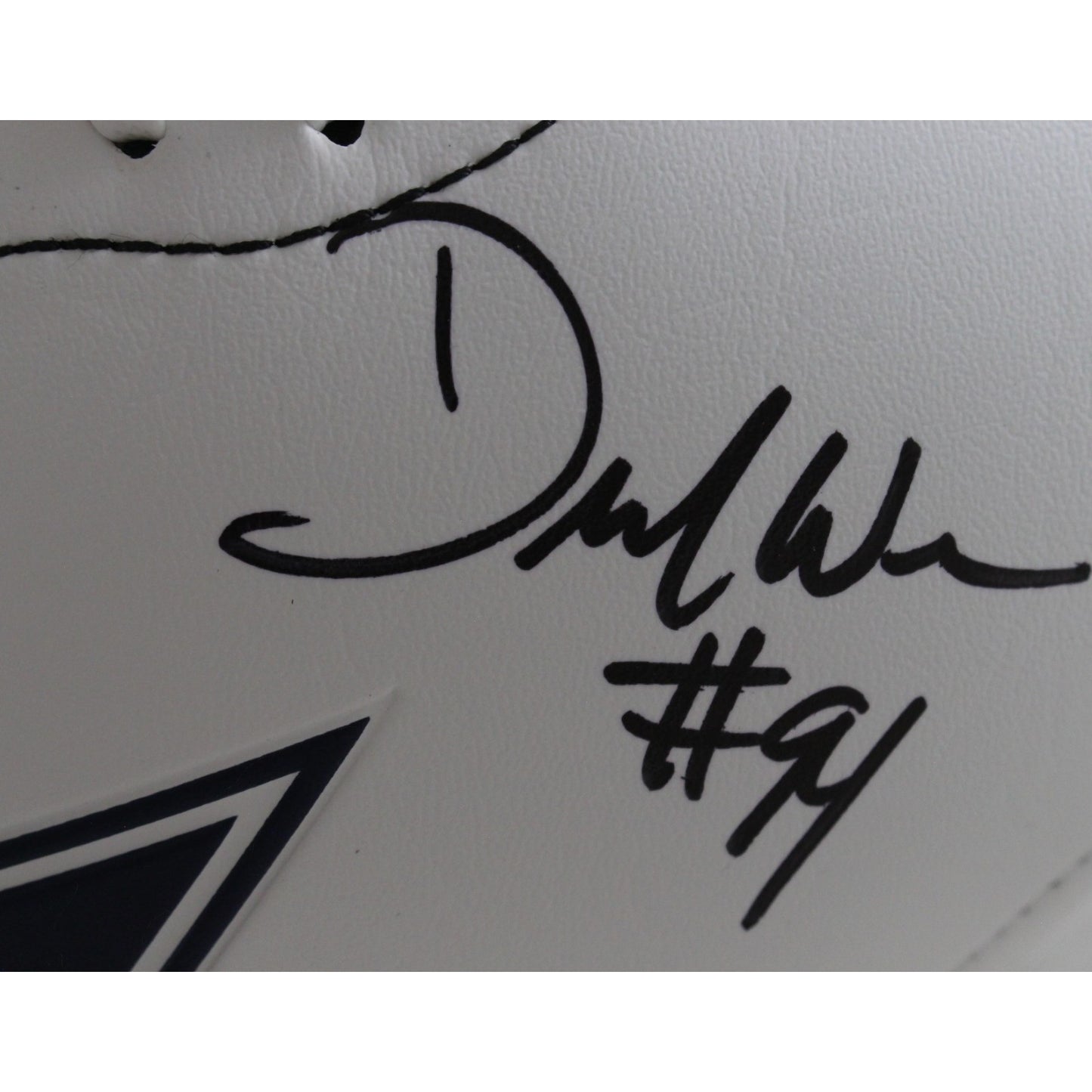 Demarcus Ware Autographed Dallas Cowboys Logo Football