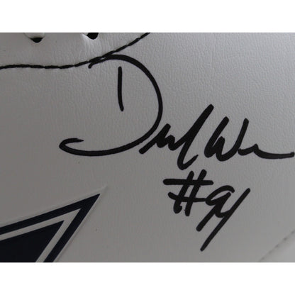 Demarcus Ware Autographed Dallas Cowboys Logo Football