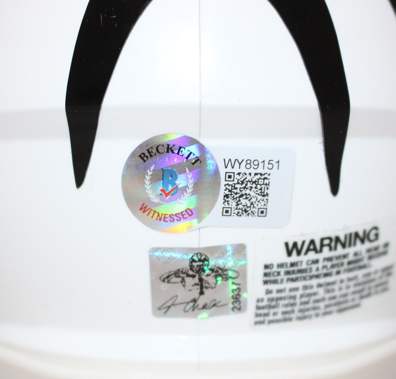 Ja'Marr Chase Cincinnati Bengals Autographed Alternate Speed Mini Helmet