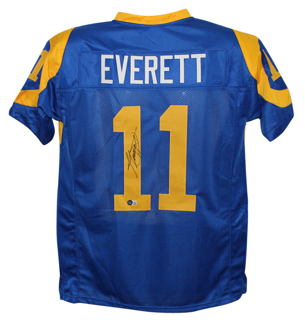 Jim Everett Signed Los Angeles Rams Pro Style Jersey (Beckett BAS)