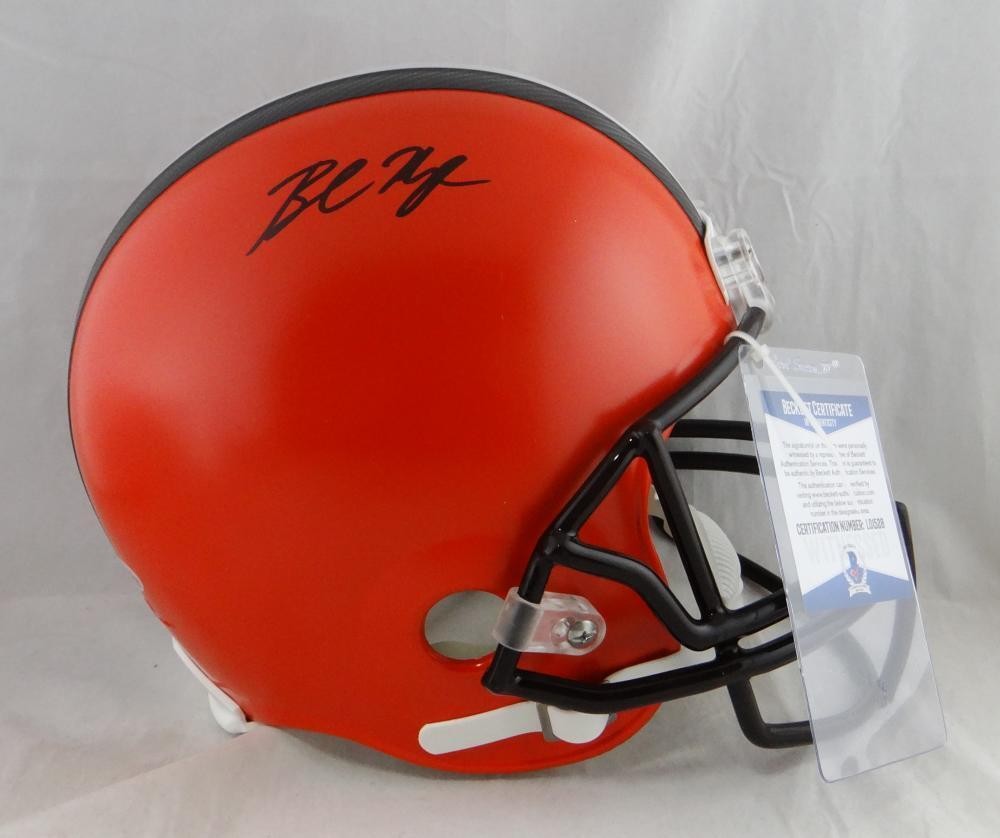 Baker Mayfield Signed Cleveland Browns Full Size Helmet