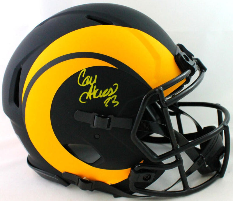 Cam Akers Signed Los Angeles Rams Eclipse Speed Authentic Helmet