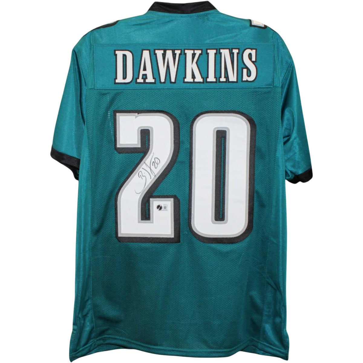 Brian Dawkins Signed Philadelphia Eagles Green Jersey