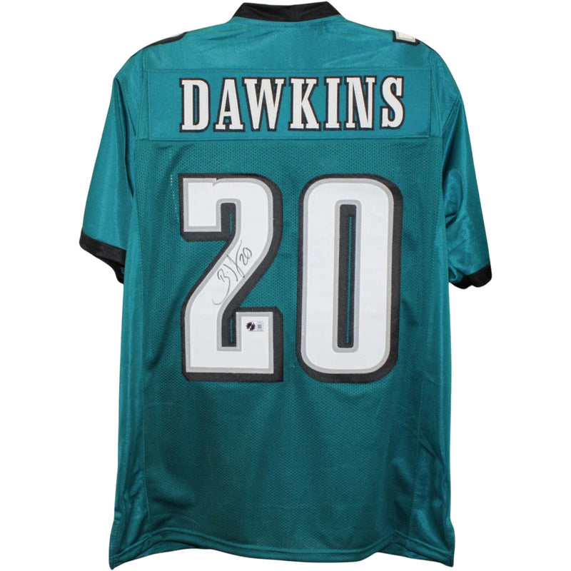 Brian Dawkins Signed Philadelphia Eagles Green Jersey