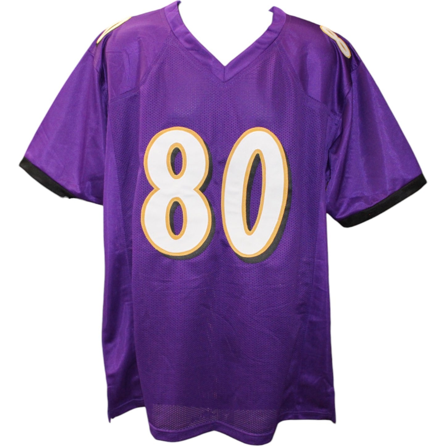Isiah Likely Autographed Purple Pro Style Jersey (Beckett COA)
