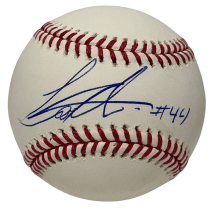 Lazaro Montes Signed Seattle Mariners Rawlings Official MLB Baseball