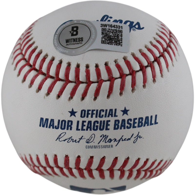 Trevor Hoffman San Diego Padres Signed Official Major League Baseball (BAS)