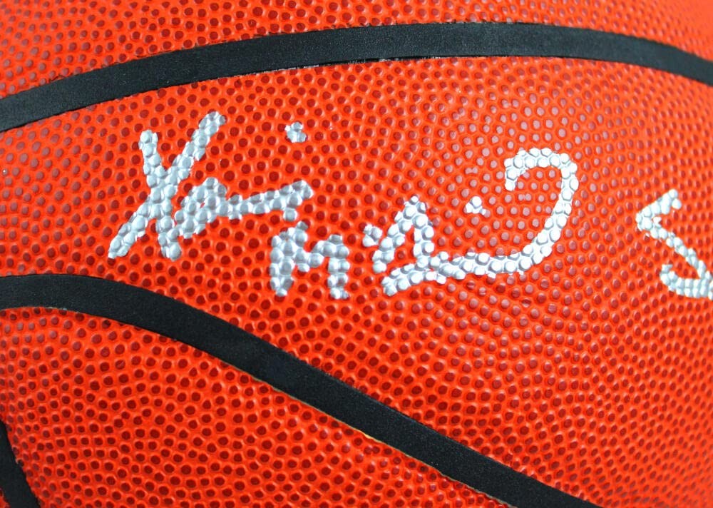 Shawn Kemp, Xavier McDaniel & Detlef Schrempf Signed Wilson NBA Basketball