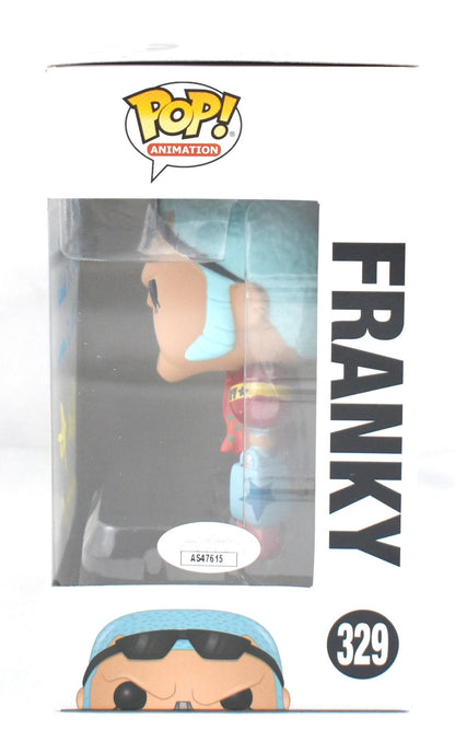 Patrick Seitz Signed One Piece Franky Funko Pop #329 Inscribed