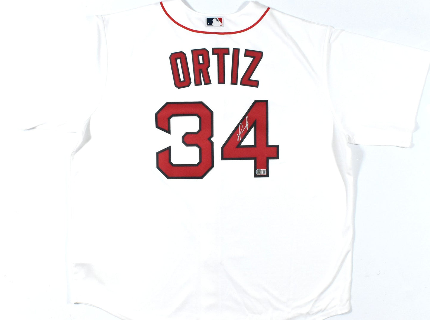 David Ortiz Autographed Boston Red Sox Nike Cooperstown Jersey