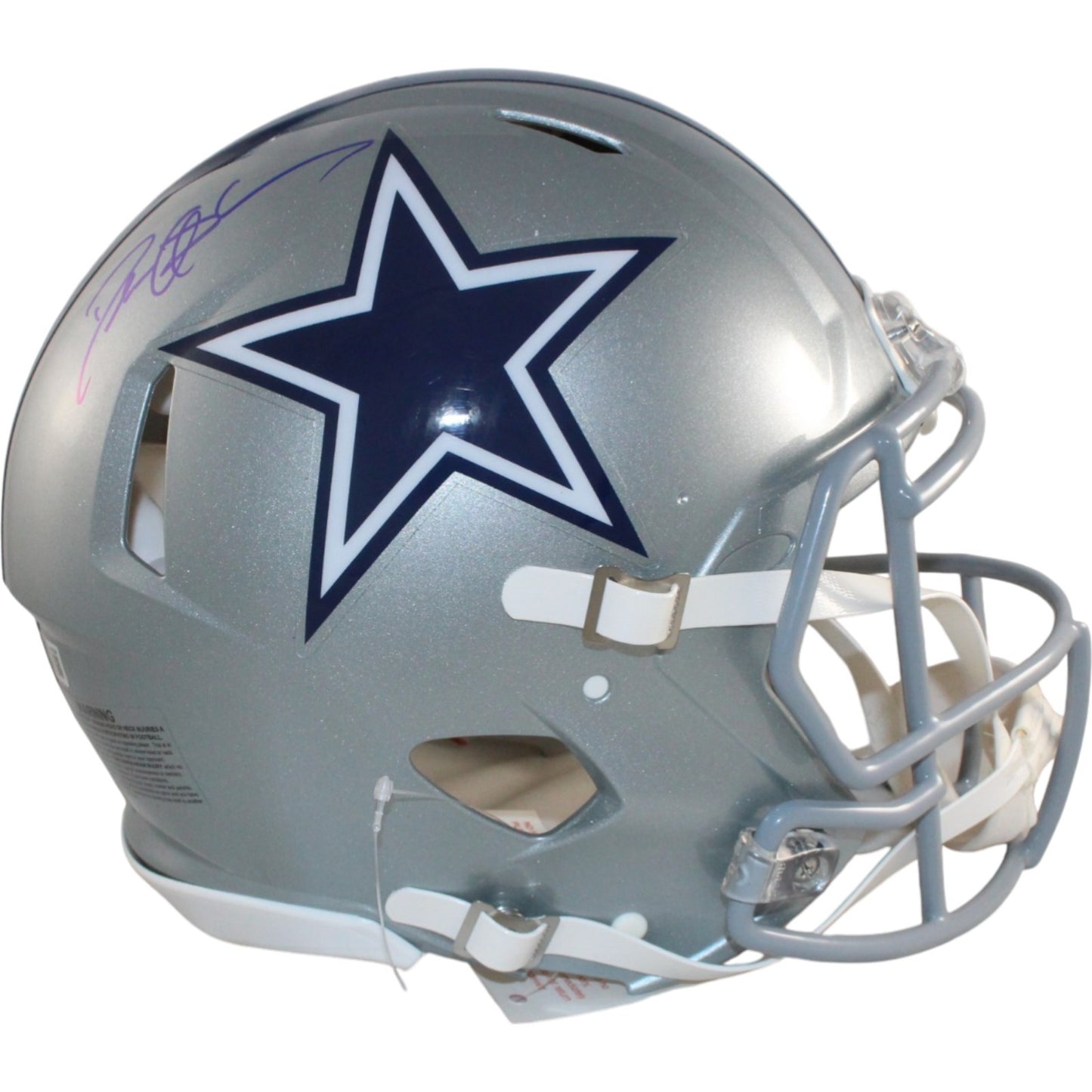 Deion Sanders Dallas Cowboys Autographed Full Size Authentic Helmet