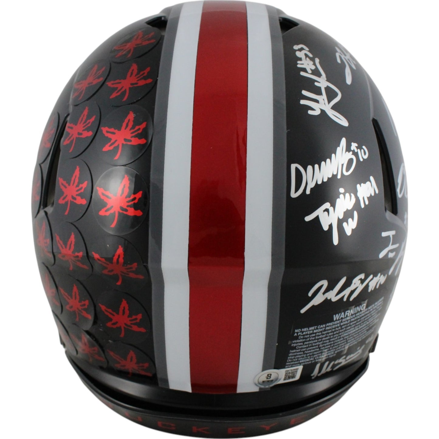 Ohio State Buckeyes Team Signed Authentic Full Size Helmet (19 Signatures)