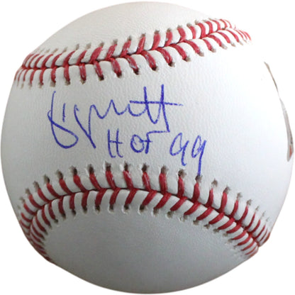 George Brett Signed Kansas City Royals Official Major League Baseball (HOF 99)
