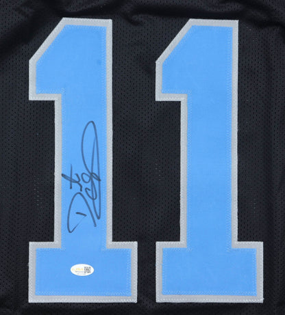 Daunte Culpepper Autographed Detroit Lions Black Custom Jersey