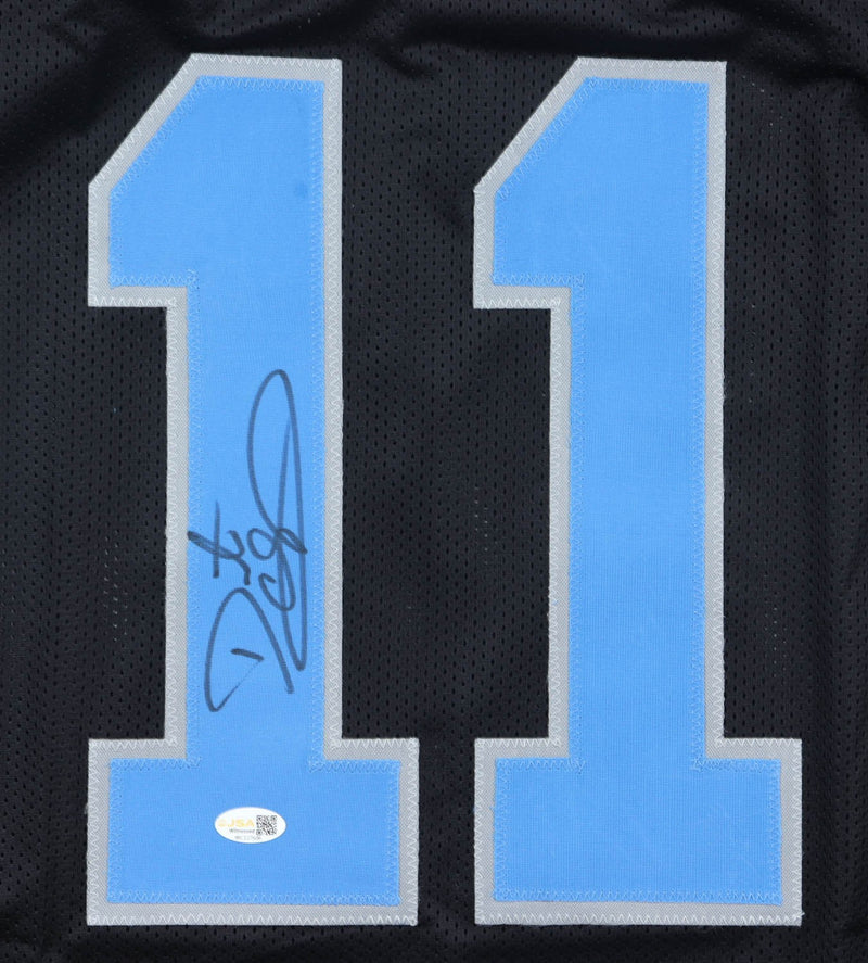 Daunte Culpepper Autographed Detroit Lions Black Custom Jersey