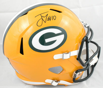 Jordan Love Signed Green Bay Packers Full Size Speed Helmet