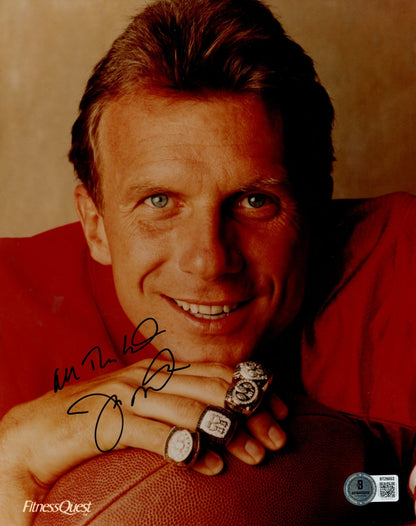 Joe Montana Signed San Francisco 49ers 8x10 Photo