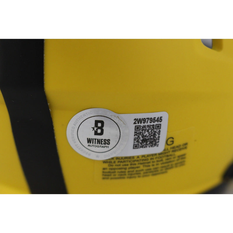 Pat Freiermuth Pittsburgh Steelers Autographed Rave Mini Helmet