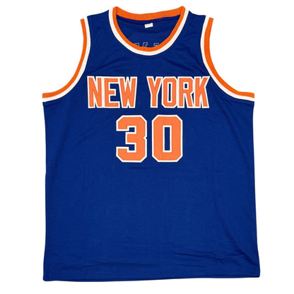 Bernard King Signed New York Knicks Custom Jersey - HOF 2013